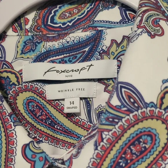 Paisley Button-Up Shirt - Picture 2 of 3